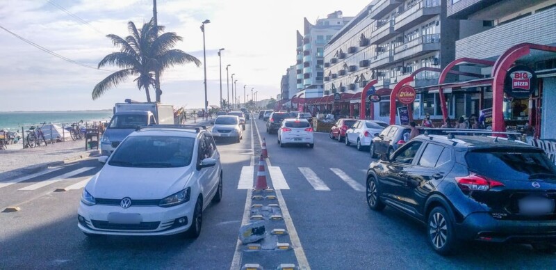 No próximo fim de semana a avenida voltará a ter circulação apenas de pedestres e ciclistas