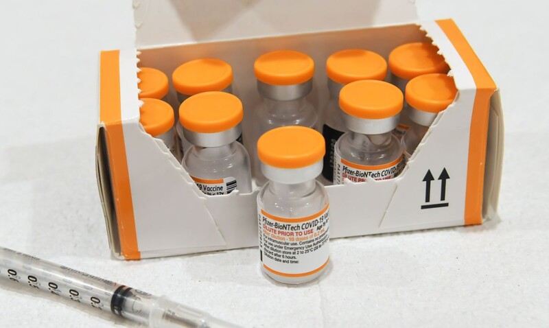 Doses do imunizante produzido pela Pfizer