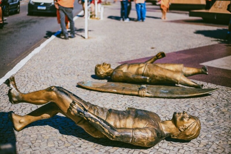  As estátuas foram enviadas para um processo de recuperação no Rio de Janeiro