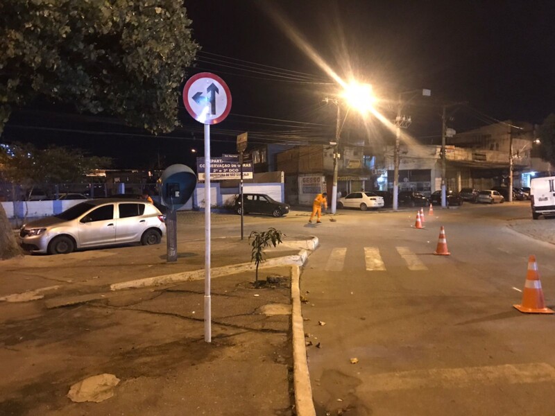 A via receberá as intervenções entre a Rua Manoel João Gonçalves e a Rua Antônio Sodré