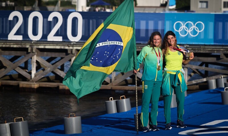 Martine Grael e Kahena Kunze faturam bicampeonato olímpico