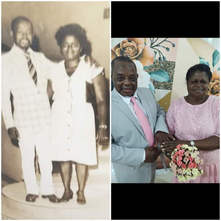 O casal se casou no civil há 48 anos. Já na igreja, eles se casaram em junho deste ano 