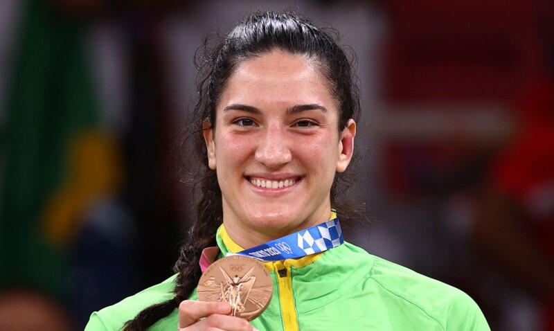 Gaúcha se tornou a 1ª judoca do país a faturar três medalhas olímpicas