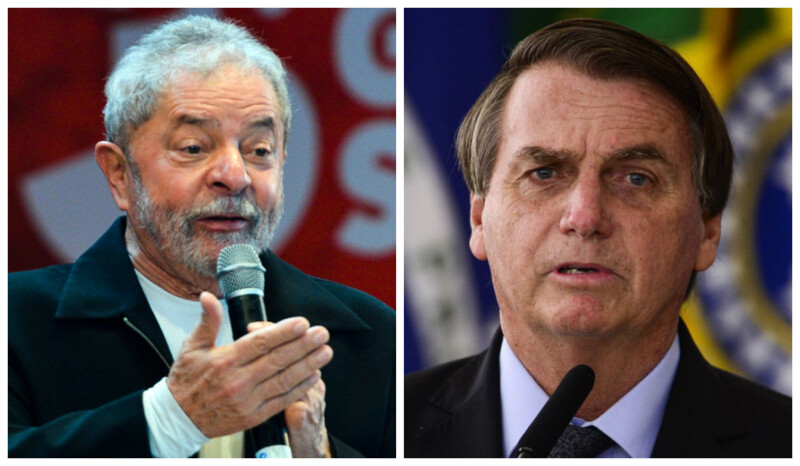 Segundo pesquisa, Lula vence Bolsonaro no 2° turno