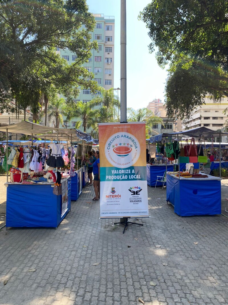 Circuito de Economia Solidária da Prefeitura de Niterói tem atividades também às quintas e sábados, no Centro, Icaraí e Itaipu