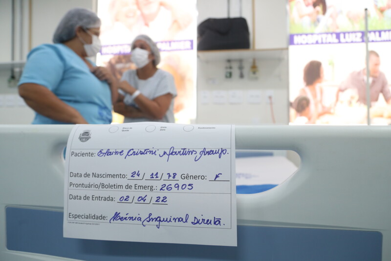 Cirurgias acontecem no Hospital Luiz Palmier
