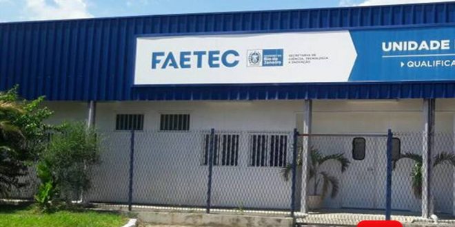São 717 vagas para preenchimento em 34 departamentos e unidades da Faetec
