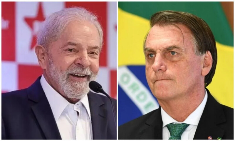 Lula aparece com 44%, e Bolsonaro com 32%