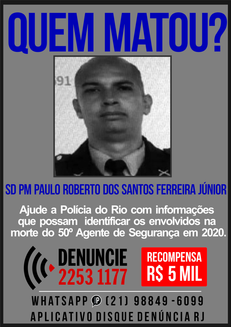 Paulo Roberto dos Santos Ferreira, de 36 anos
