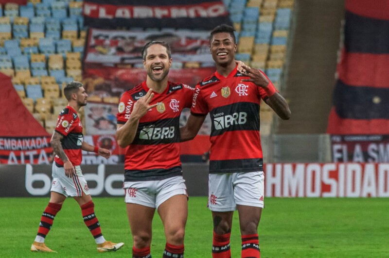 Bruno Henrique foi destaque da partida