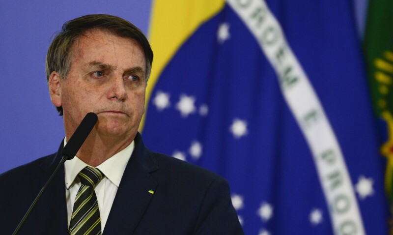 Bolsonaro voltou a criticar o sistema eleitoral brasileiro